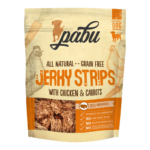 Grain- Free Chicken & Carrots Jerky Strips Dry Dog Treats